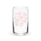 All You Need Is Love & Fizz 16 oz libbey glass