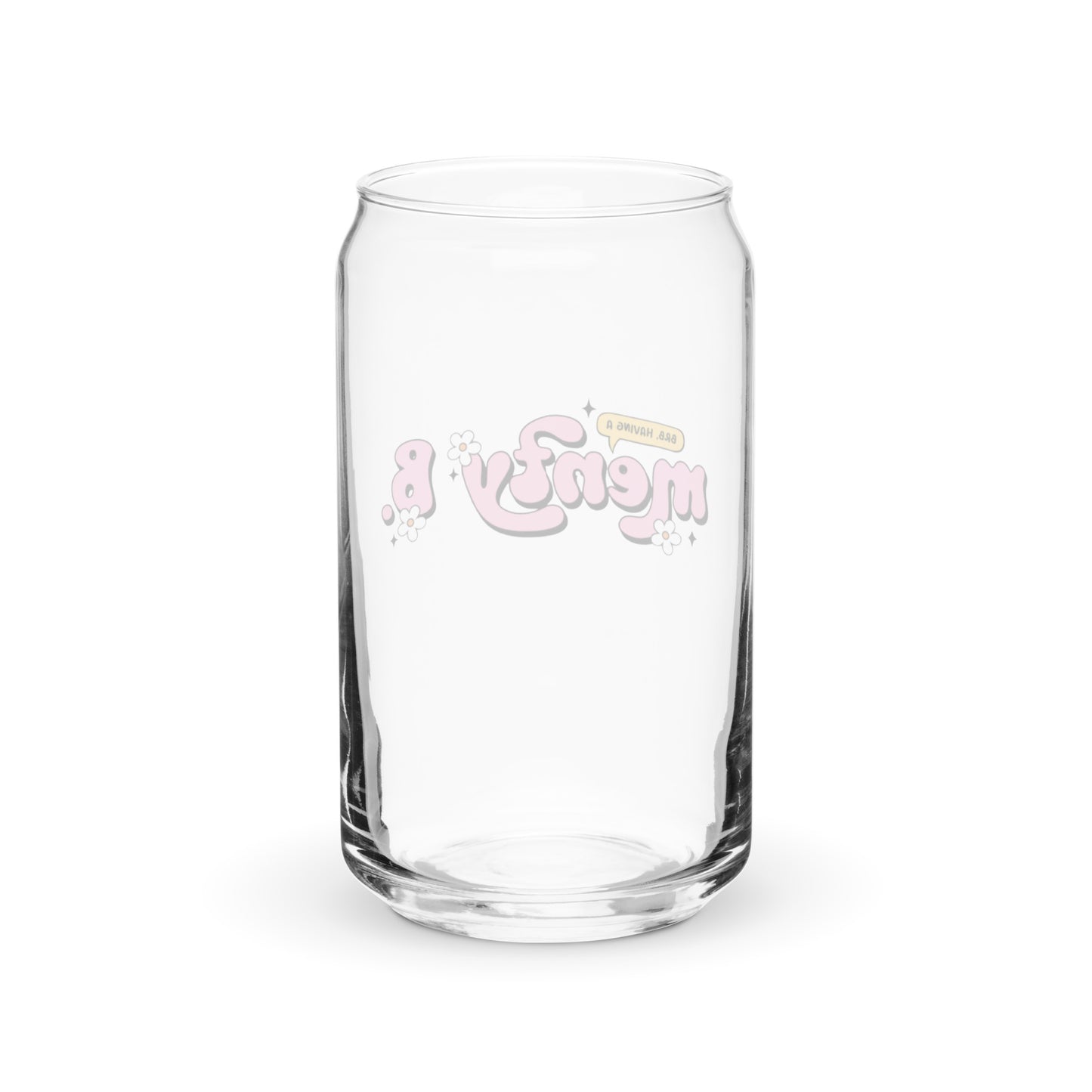 Menty B 16 oz Glass