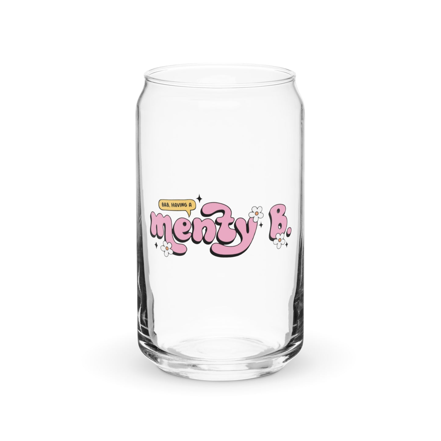 Menty B 16 oz Glass