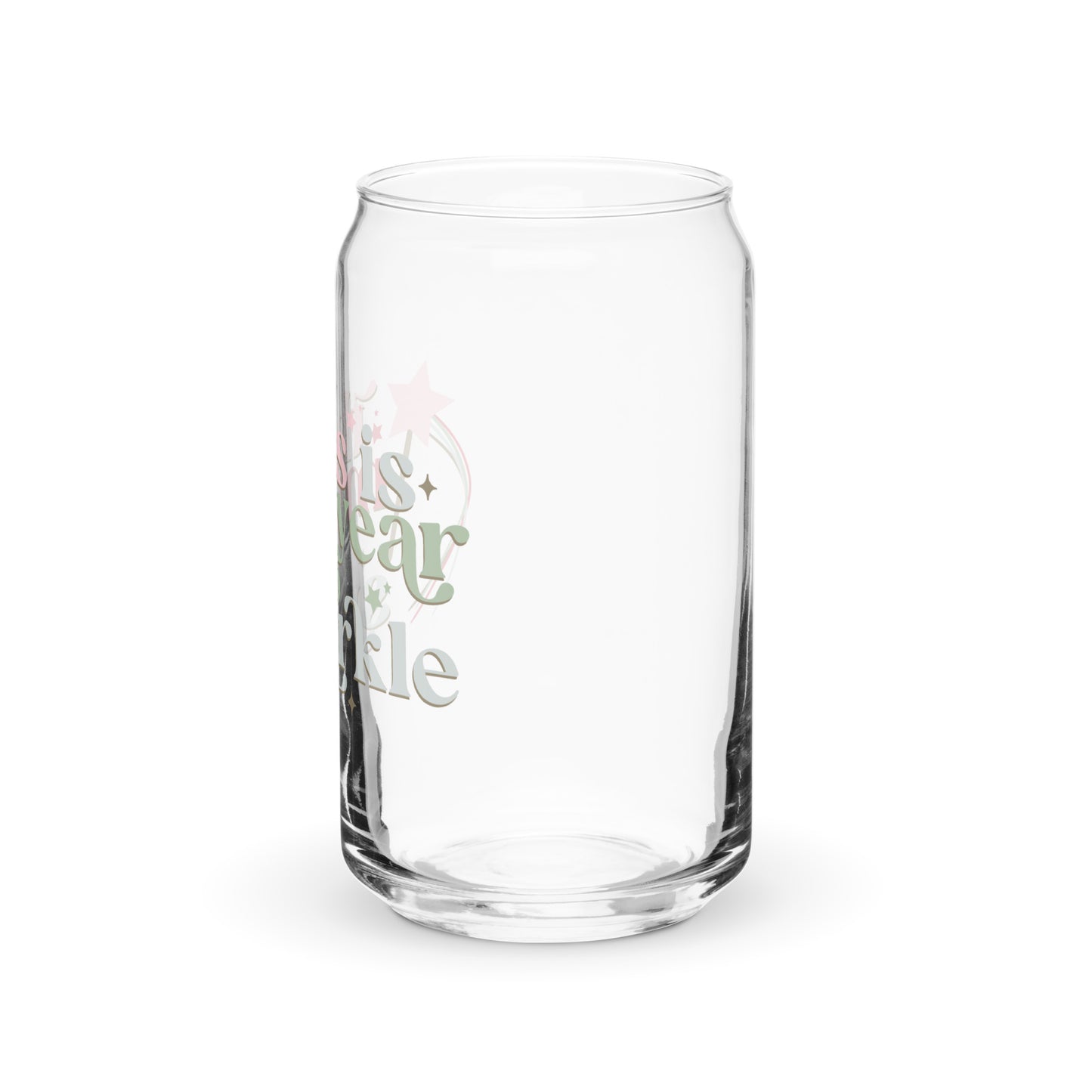 This is my year to sparkle 16 oz Libbey Glass