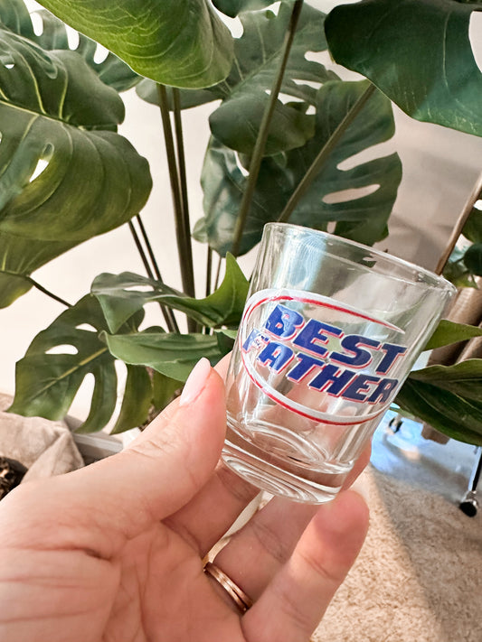 Best Father shot glass