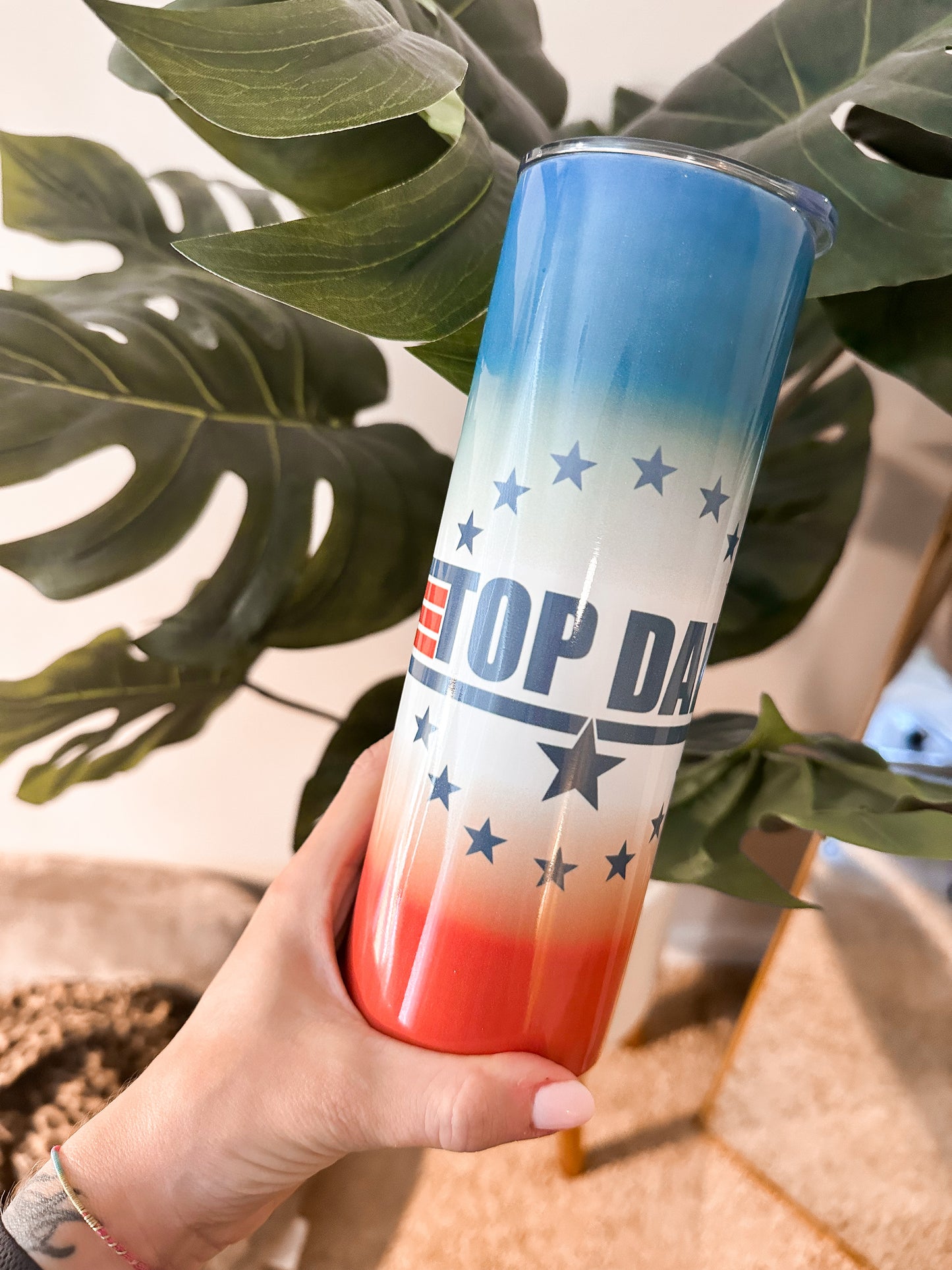 Top dad 20 oz. tumbler