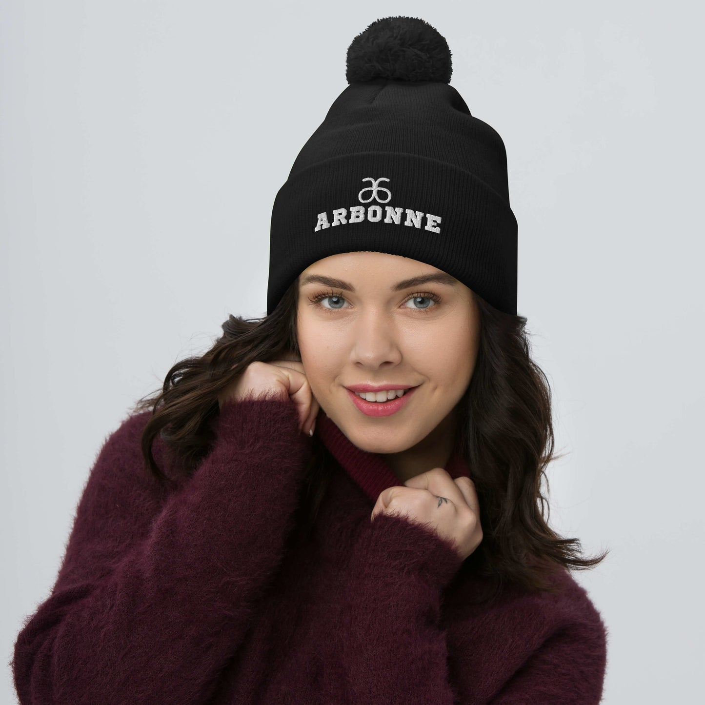 Arbonne Pom Pom Beanie