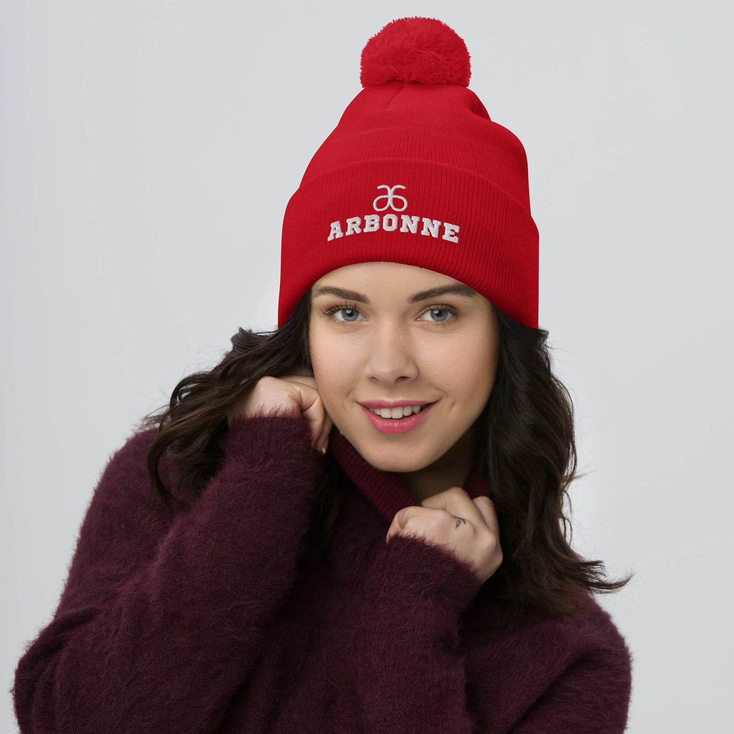 Arbonne Pom Pom Beanie