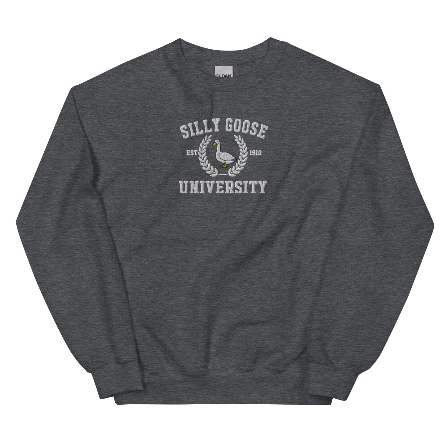 Embroidered Silly Goose Sweatshirt