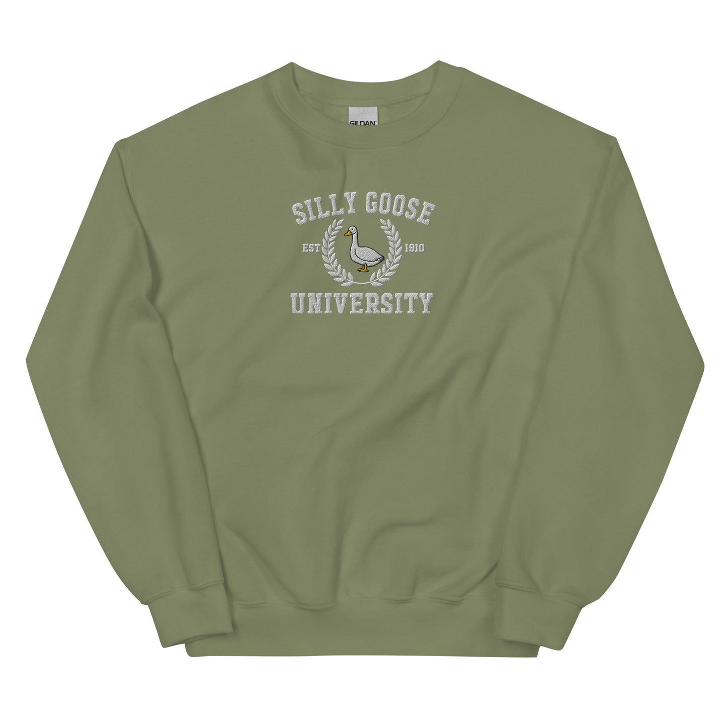 Embroidered Silly Goose Sweatshirt