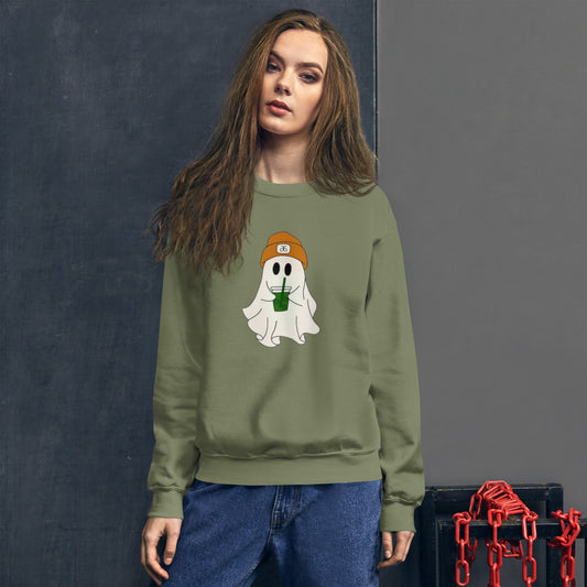 GREEN GHOUL SWEATSHIRT